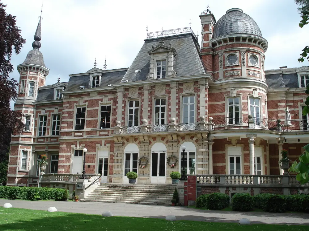 Het kasteel van Brasschaat in het gemeentepark